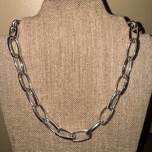 Kendra Scott Beckett Bright Silver-Tone Statement Necklace